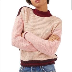 Top Shop Chunky Knit Angora Sweater
